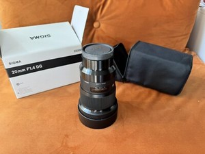 Sigma 20mm f/1.4 DG HSM ART Lens Sony E Mount