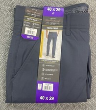 Weatherproof Vintage Men's Excursion Tech Pant BLUE 40x29 NWT