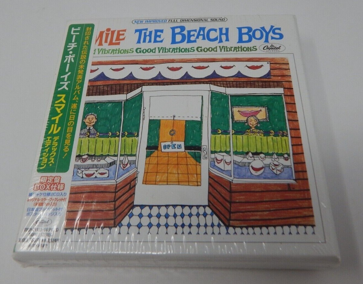 The Beach Boys SMILE Sessions 2 CD Boxed Set w/ Poster Pin Booklet, Brian Wilson