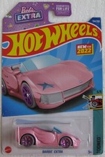 Hot Wheels 2022 Tooned BARBIE EXTRA pink car 5/5 134/250