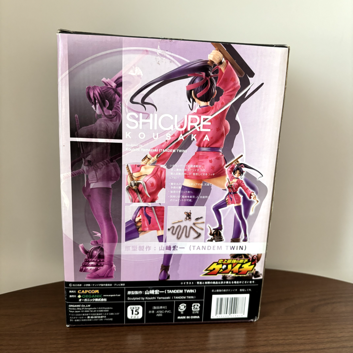 CAPCOM History's Strongest Disciple Kenichi Shigure Kosaka Figure