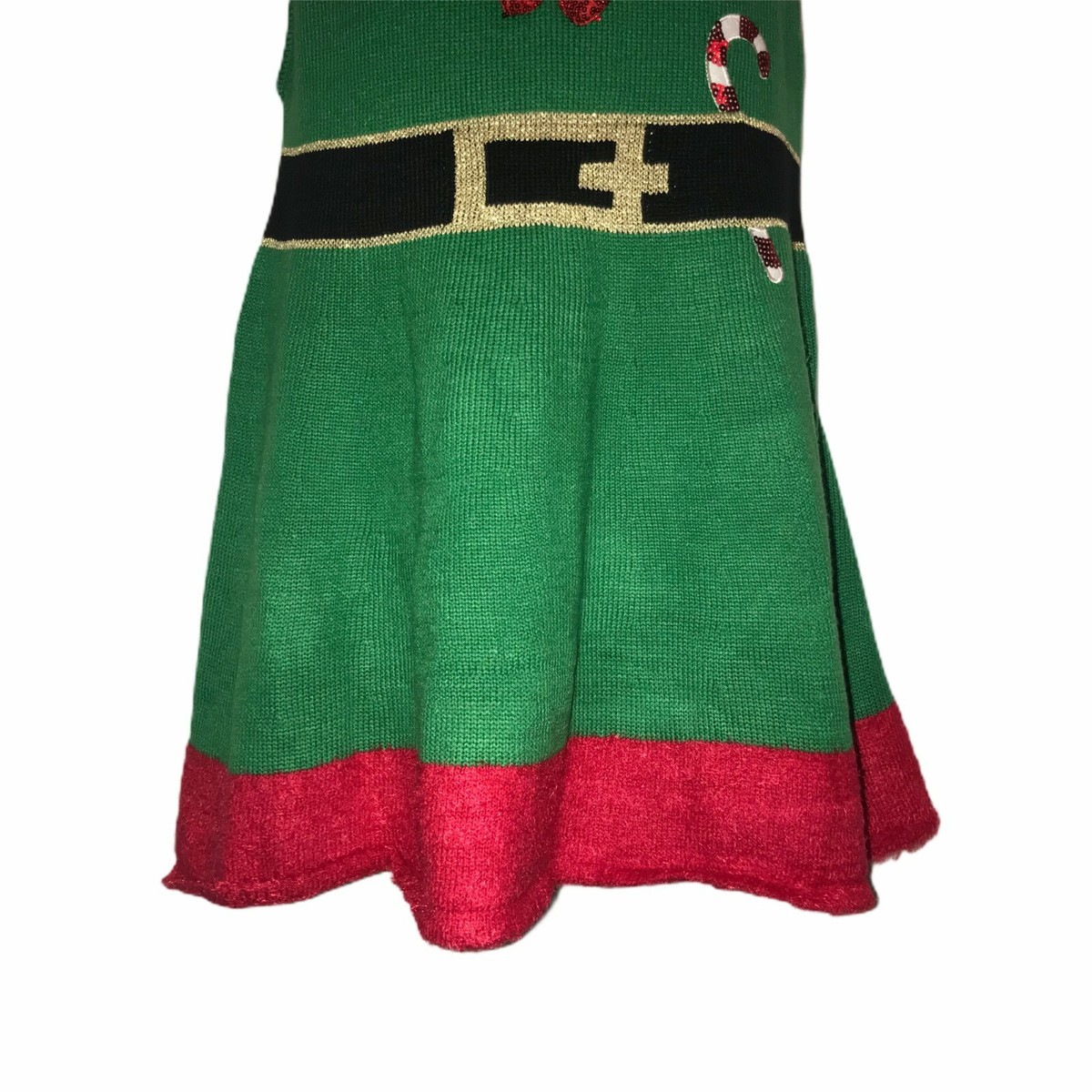 NWT It's Our Time Elf Christmas Holiday Dress Small | eBay UK