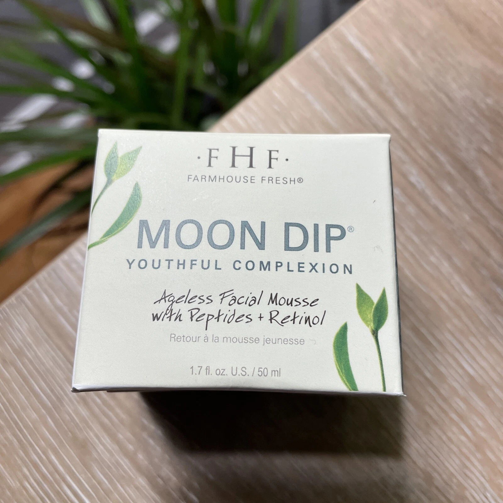Moon Dip Youthful Complexion Ageless Facial Mousse with Peptides + Retinol 1.7oz