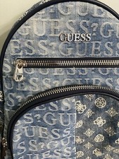 GUESS Denim Exterior Backpack Bags & Handbags for Women for  display picture 3