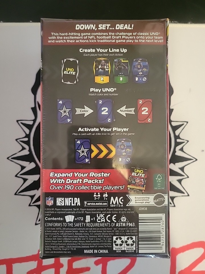 🔥LAS VEGAS RAIDERS 2024 UNO ELITE FOOTBALL HOBBY BOX BREAK 3 COMB