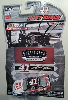 KURT BUSCH 2016 HAAS DARLINGTON 1:64 NASCAR AUTHENTICS WAVE 3