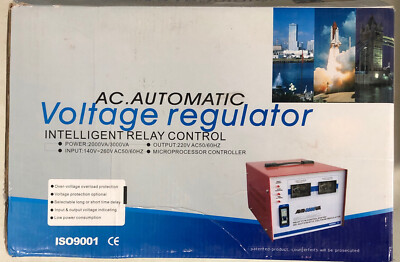 FIY KY  AC Full Automatic Voltage Regulator SVC 3000VA  New