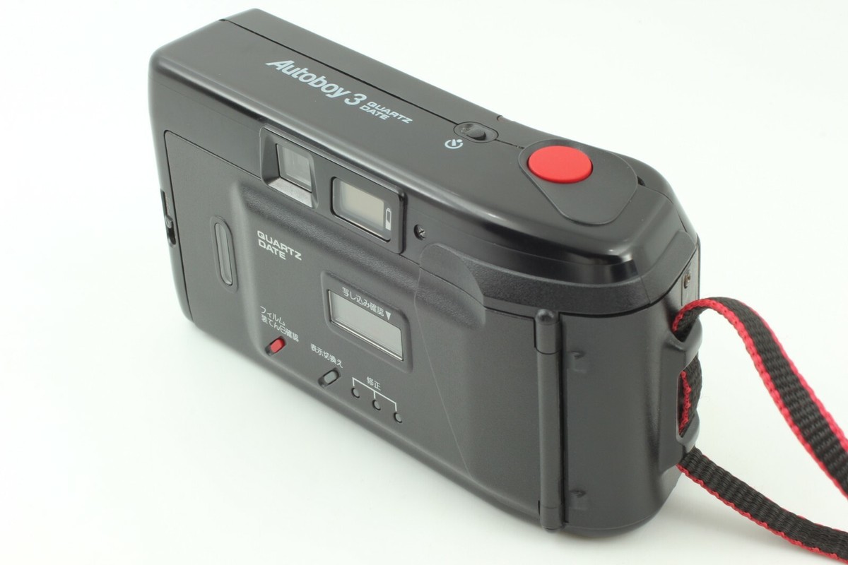 CANON キャノン オートボーイ Autoboy 3 Quartz Date Canon Autoboy3 QUARTZ DATE Lens 38mm 1: 2.8 AF Compact Film