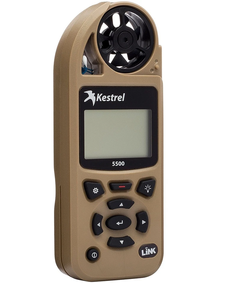 Kestrel 5500 Weather Meter with Link and Vane Mount, Tan Bluetooth LiNK Enabled - Image 3 of 4