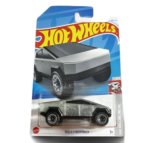 Hot Wheels RC Cybertruck 2台セット Amazon.com: Hot Wheels Toy Car RC, Remote-Control Tesla