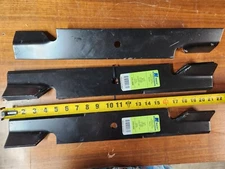 (Pack of 3) N2 Razor-X 212-3809 21" Length x 3" Width x 5/8" CH Mower Blades New