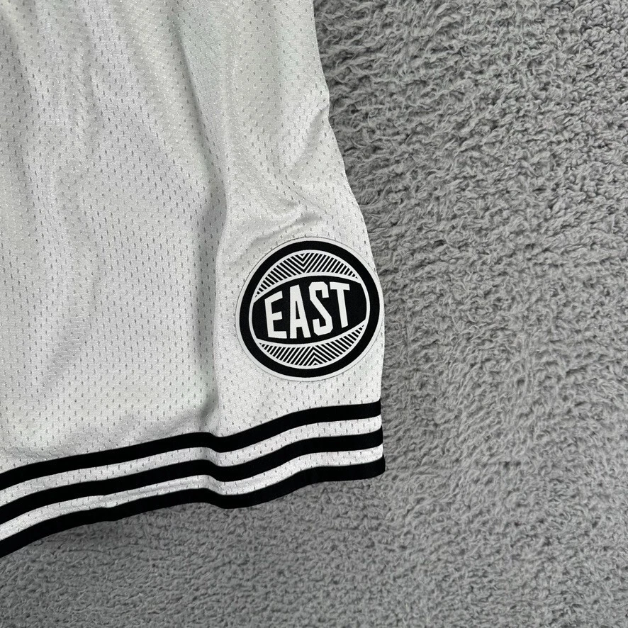 Adidas All-Star Eastern Conference Authentic NBA NYC 15 Shorts Mens Small White - Image 2 of 4