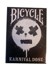 Karnival Black Dose Deck of Bicycle Playing Cards Reproduction of the Original