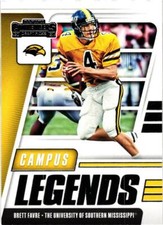 2021 Panini Contenders Draft Picks #6 Brett Favre Campus Legends