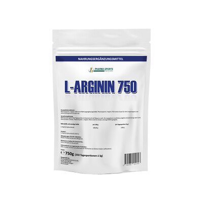 L Arginin HCL 100% pur 750g pflanzliche Fermentation reine Aminosäure PREMIUM!