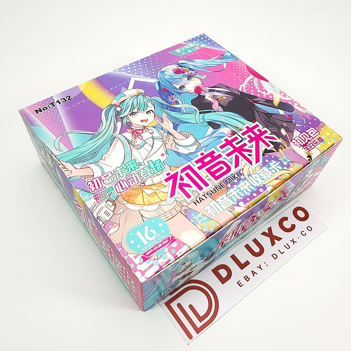 New Hatsune Miku Trading Card Booster Box Anime Doujin