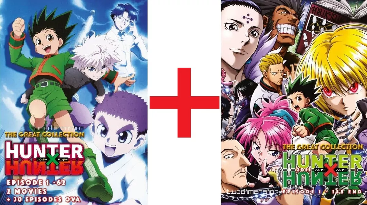 Hunter X Hunter Complete Full Set (Season 1 & Season 2 + 2 Movie +