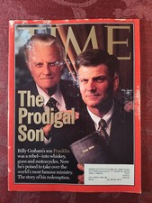 TIME Magazine May 13 1996 Billy and Franklin Graham Prodigal Son