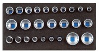 "Gedore SteckschlüSsel-Satz 1/2\" Inb 1/3 Ct-Modul 26-Teilig Nr. 1500 Ct1-D 19"