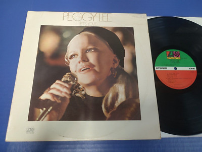 Peggy Lee - Let's Love - 1974 Jazz LP Atlantic VG VINYL RECORD