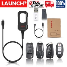 Launch X431 Key Progarmmer Remote Maker Transponder+ Super Chip+4 Set Smart Key