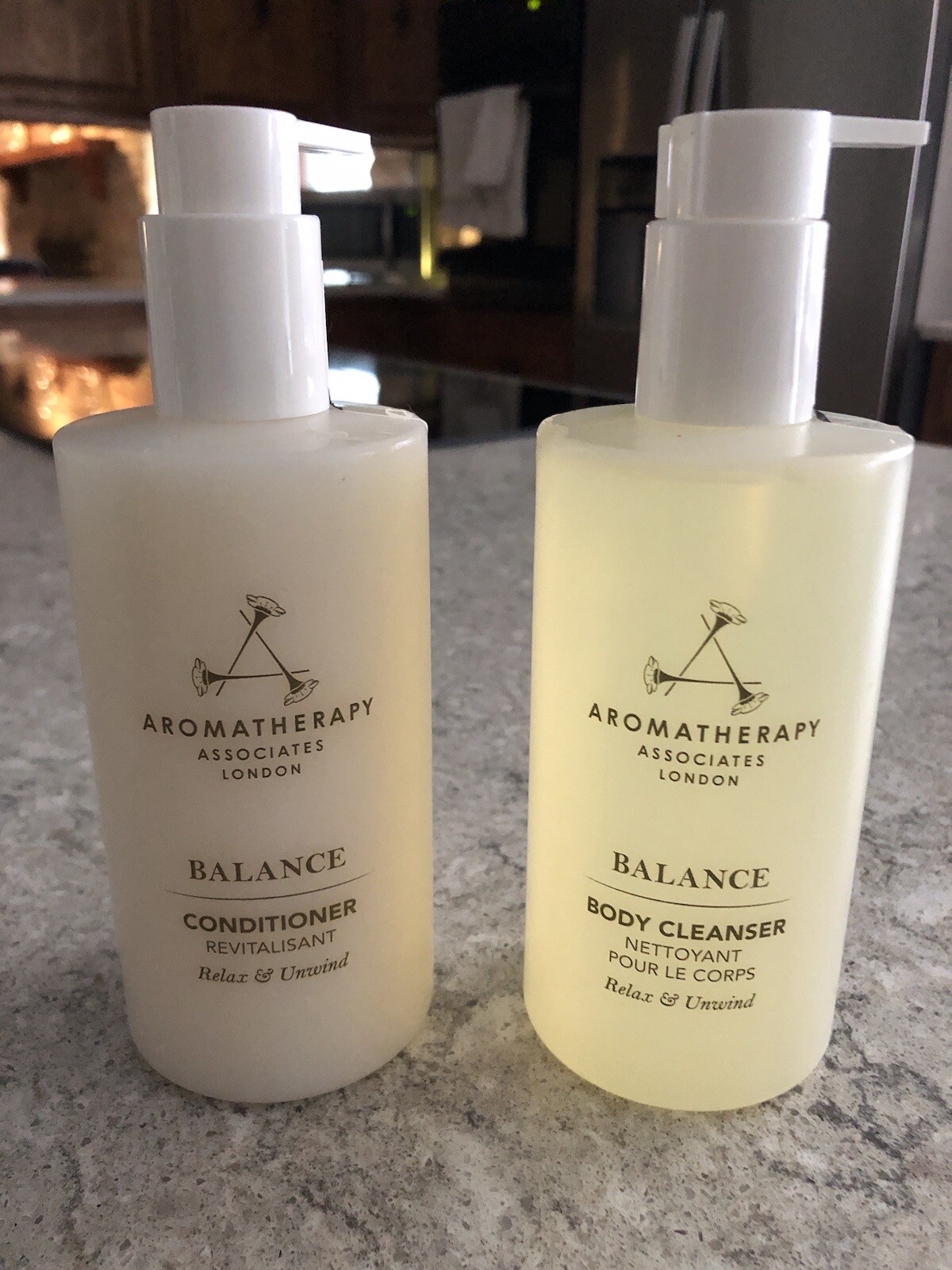 2 Pc AROMATHERAPY ASSOCIATES London Balance Body Cleanser Conditioner