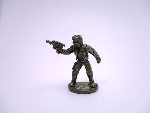 Han Solo Pewter Token Monopoly Star Wars Classic Trilogy Edition  1997