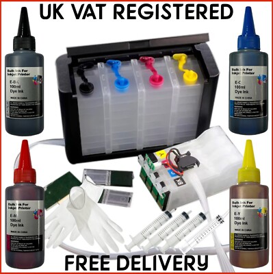 405XL CISS Tinten-Nachfüllsystem Starter-Kit für Epson WF3820 WF3825 Nicht-OEM