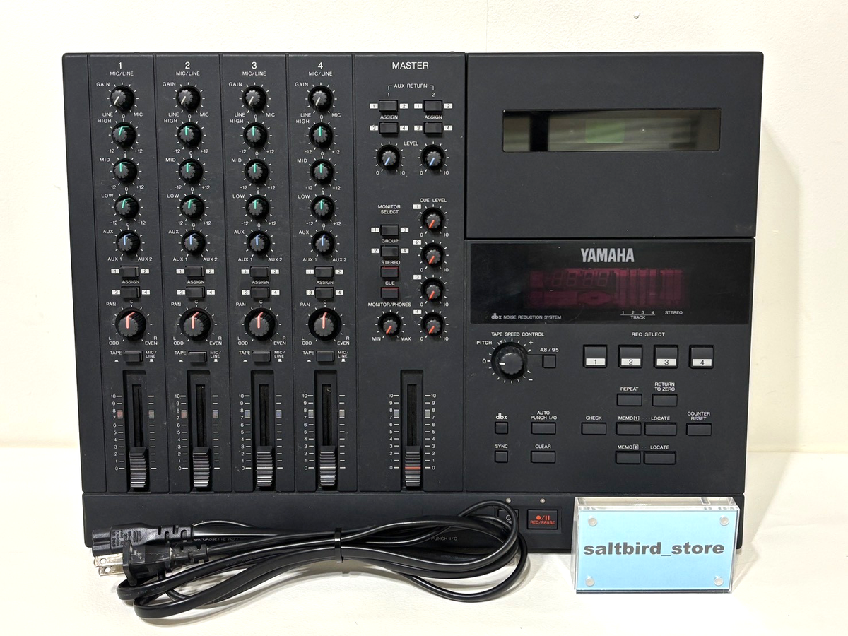 YAMAHA MT4X マルチトラックカセットレコーダー ヤマハ Yamaha MT4X Cassette Tape Recorder for sale online | eBay