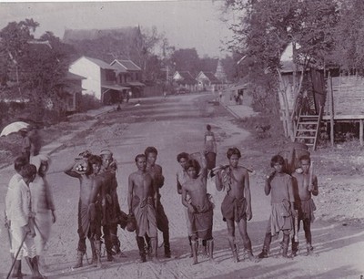 Robert Lenz (1864-1939) - Siam Thailand Bevölkerung - um 1900