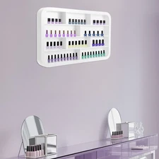 Nail Polish Wall Display Rack Hanging Rack Wall Mounted for Manicure Shop