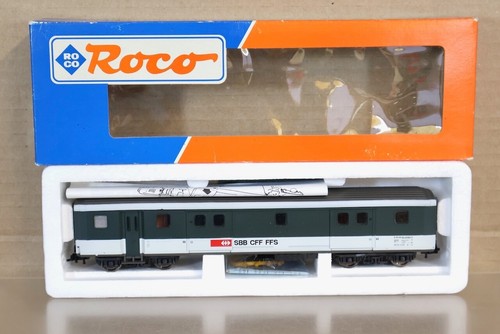 ROCO 44334 SBB CFF FOURGON GEPÄCKWAGEN SCHNELLZUGWAGEN AB 621-0 | Zustand: New