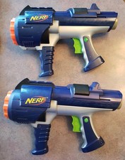 Nerf Dart Tag Blaster 2005 Vintage Toy Collectible Blue 2 PACK
