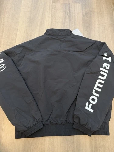 Puma F1 Pilot Jacket Mens Large Formula 1 Bomber Full Zip Black 635353 01 image 2