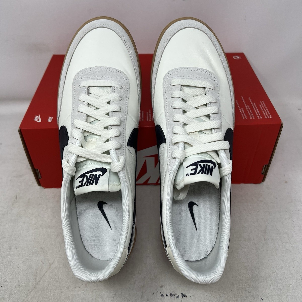 Nike Killshot 2 Leather Sail Oil Grey Mens 8 No Lid 432997-121 | eBay