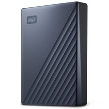 WD 5TB My Passport Ultra Blue Portable External Hard Drive USB-C WDBFTM0050BBL