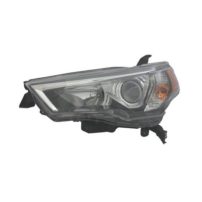 TO2518150 New Replacement Driver Side Halogen Headlight Assembly