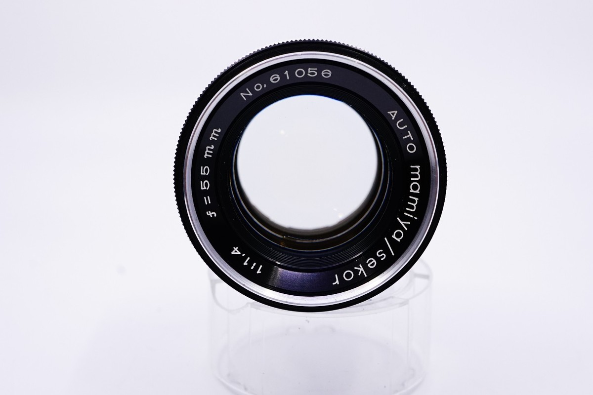 auto mamiya SEKOR 55mm f1.4 m42マウント Tomioka) Auto Mamiya-Sekor 55mm f1.4 M42 Mount Great Working