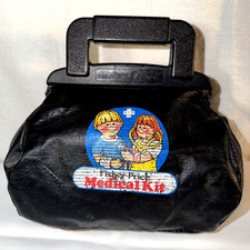 Fisher Price Vintage Medical Kit - 1987 with accessories