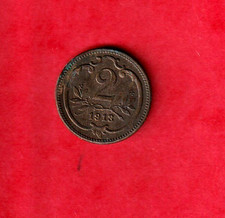 Austria  2 Heller  1913  F (A6-0063)   COMBINE ORDERS