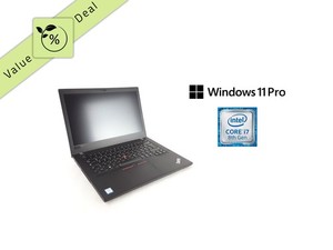 Lenovo ThinkPad T480 14" FHD i7-8550U 8GB RAM 256GB SSD Webcam Win11Pro FPR