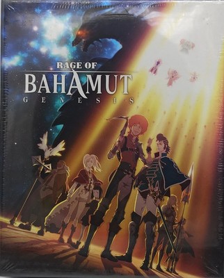 SET 3 DVD + 2 BLU-RAY RAGE OF BAHAMUT GENESIS neu im Blister
