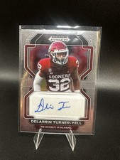 Panini Prizm Draft Picks 2022 Delarrin Turner-Yell #RA-DTY Rookie Auto OU