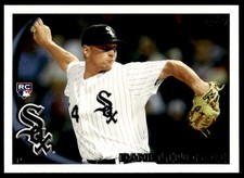 2010 Topps #259 Daniel Hudson Chicago White Sox Baseball RC