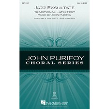 Hal Leonard Jazz Exsultate SSA composed by John Purifoy