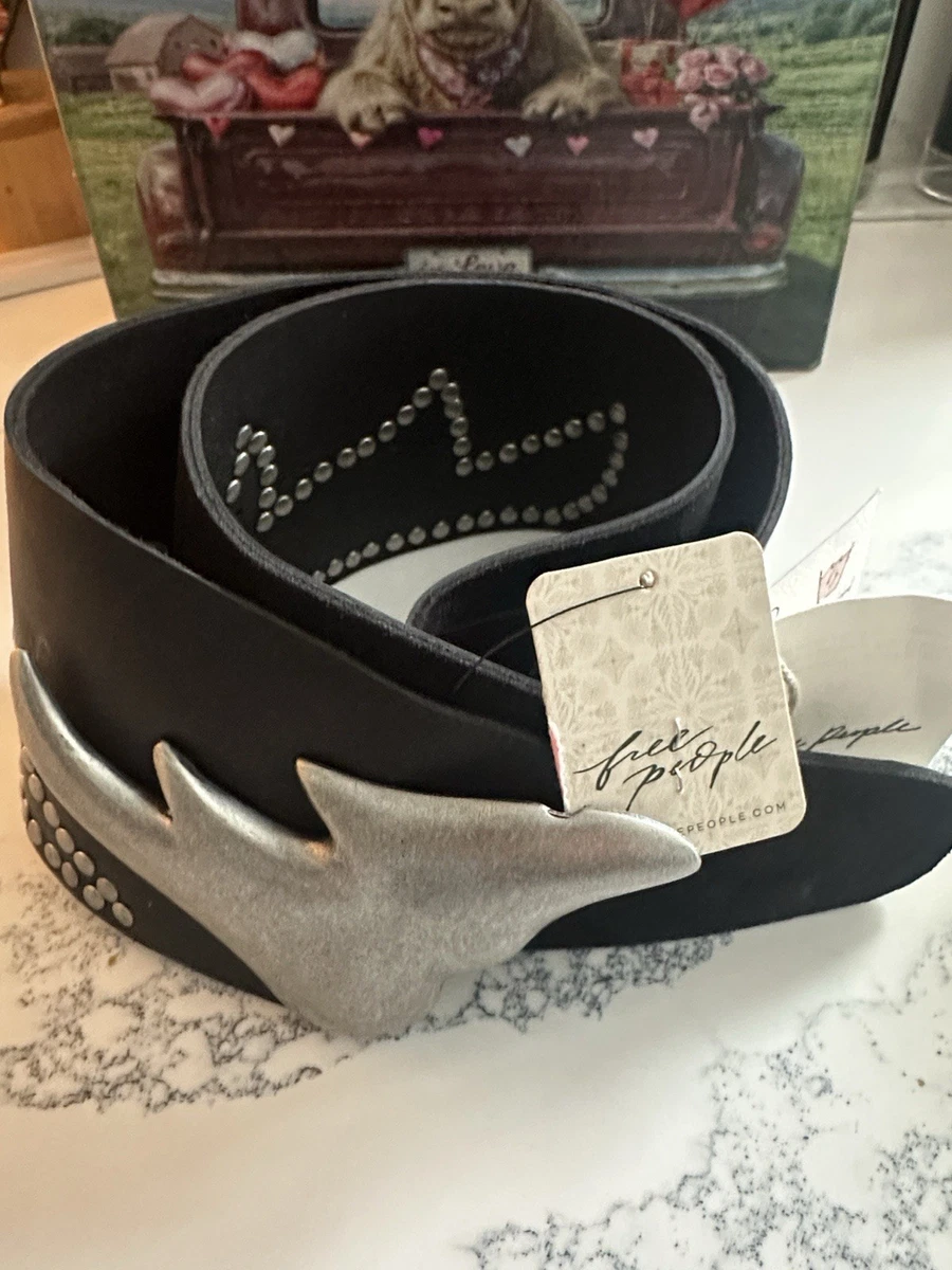 Free People Leather Black Belts for Women for sale | eBay display picture 2