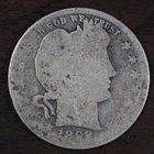 1898 P • Barber Quarter 25C - *Low Ball* Circulated - 90% Silver *Old Coin!* #15