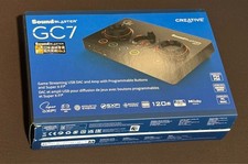 Creative Sound Blaster GC7 Game Streaming USB DAC and Amp, Super X-Fi COMPLETE 