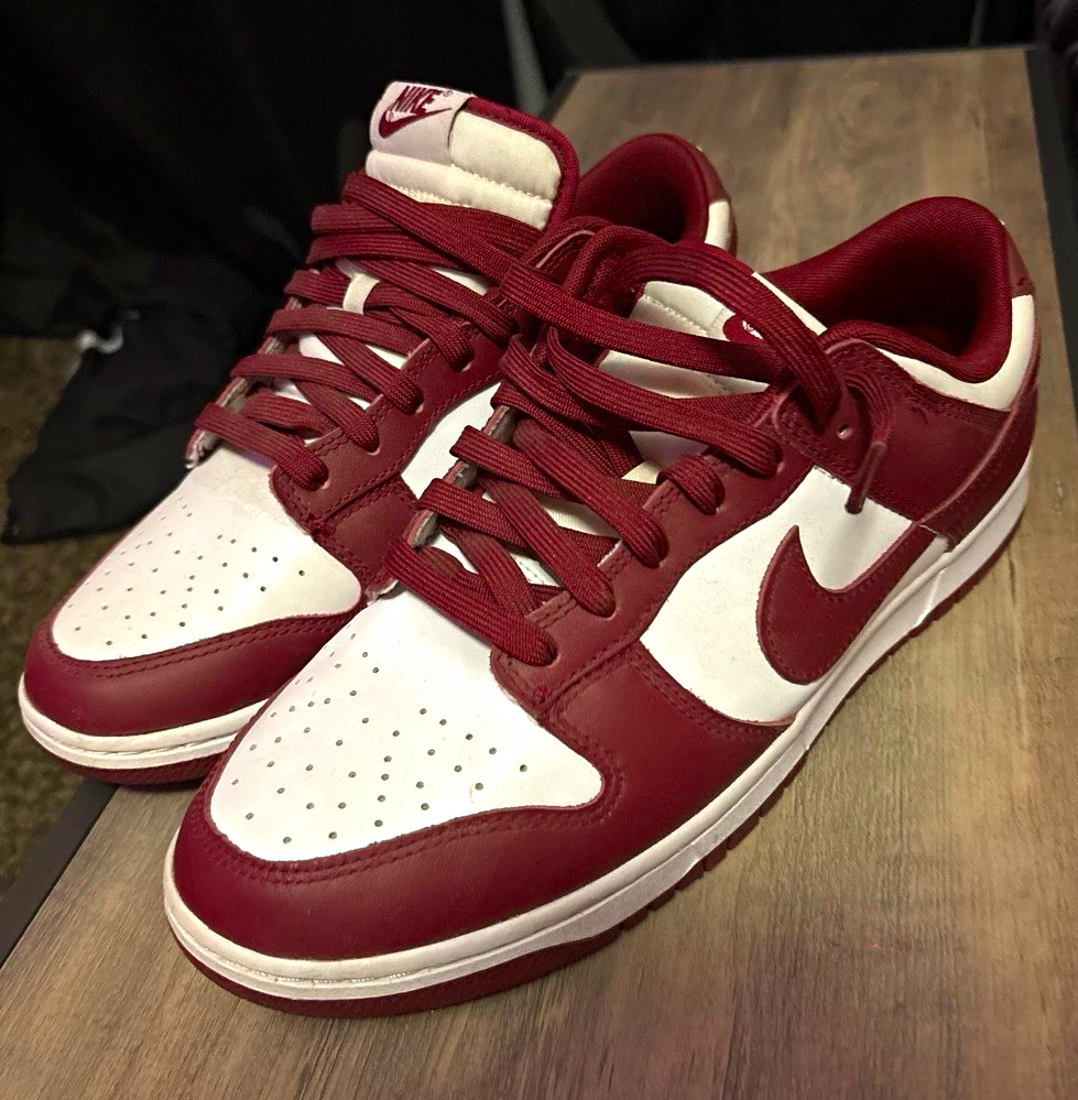 Nike Dunk Low バーガンディ/ホワイト27cm Nike Dunk Low Sport Red for Sale | Authenticity Guaranteed | eBay