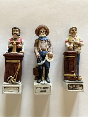 Cyrus Noble Mine American Porcelain Whiskey Decanter